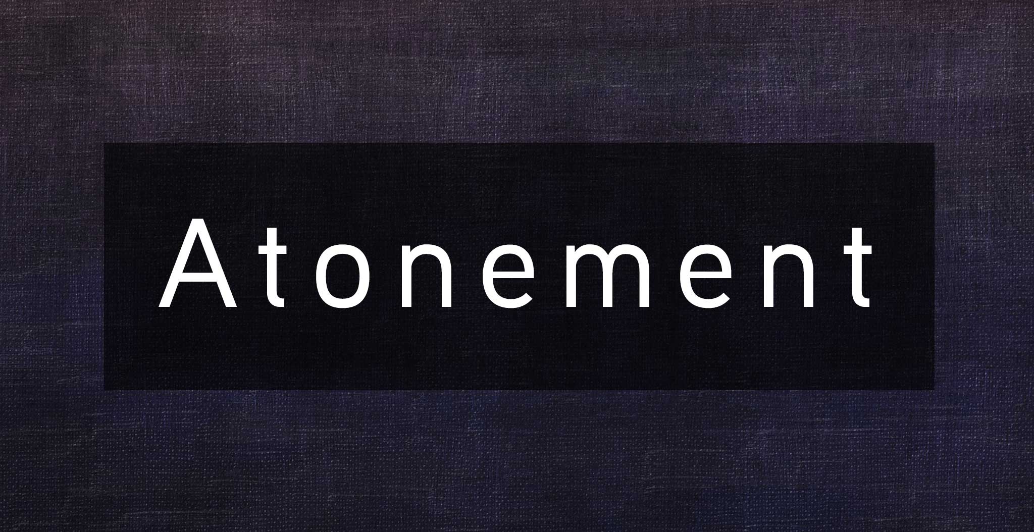 Atonement banner image