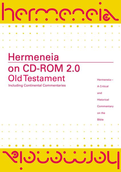 Hermeneia Old Testament on CD-ROM